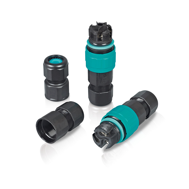 對插式圓形防水連接器